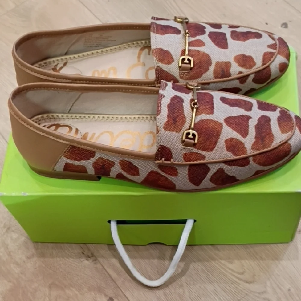 NIB Sam Edelman Loraine Mini Animal Print Loafer | US Size 4M